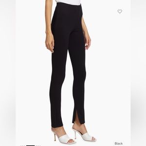 NWT - Anine Bing Max Split Leg Pant - size 36 - black